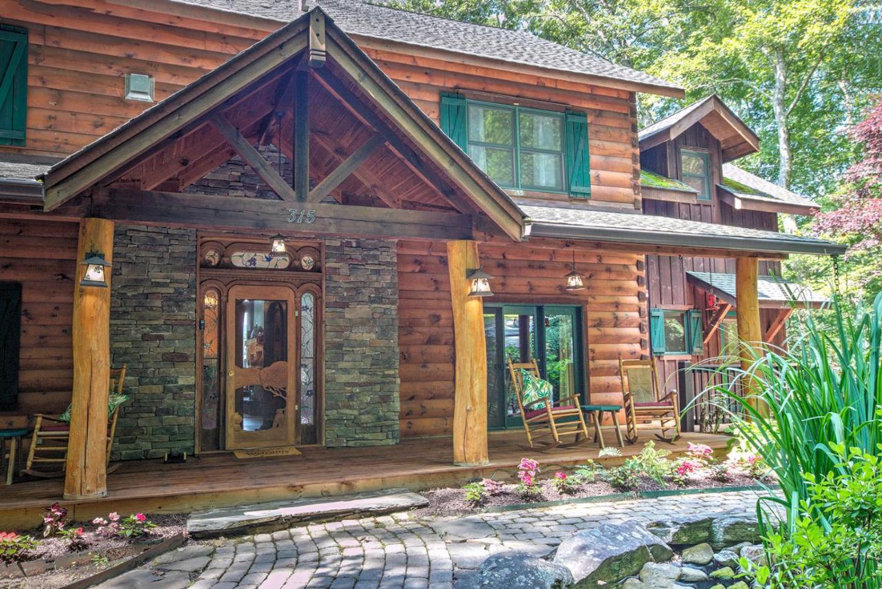 Lazy Bear Lodge Valle Crucis エクステリア 写真